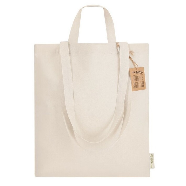 Cotton Bag with Long and Short Handles for Printing